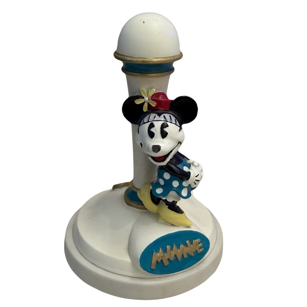 Disney Minnie Waiting on Mickey Mouse vintage cookie stamper gift collector
